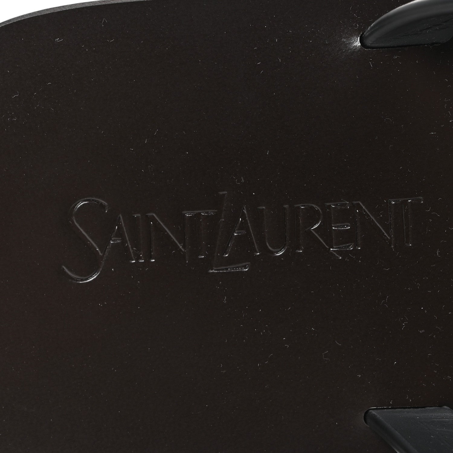 Saint Laurent Calfskin Mens Culver Flat Sandals 37.5 Moro 8 of 9