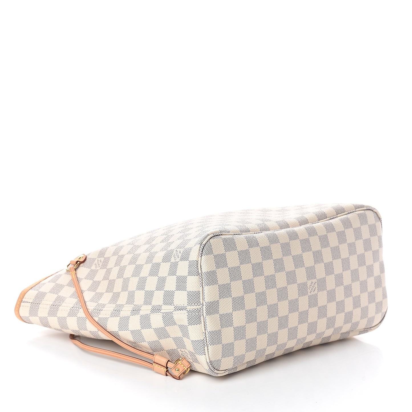 Damier Azur Neo Neverfull MM Rose Ballerine