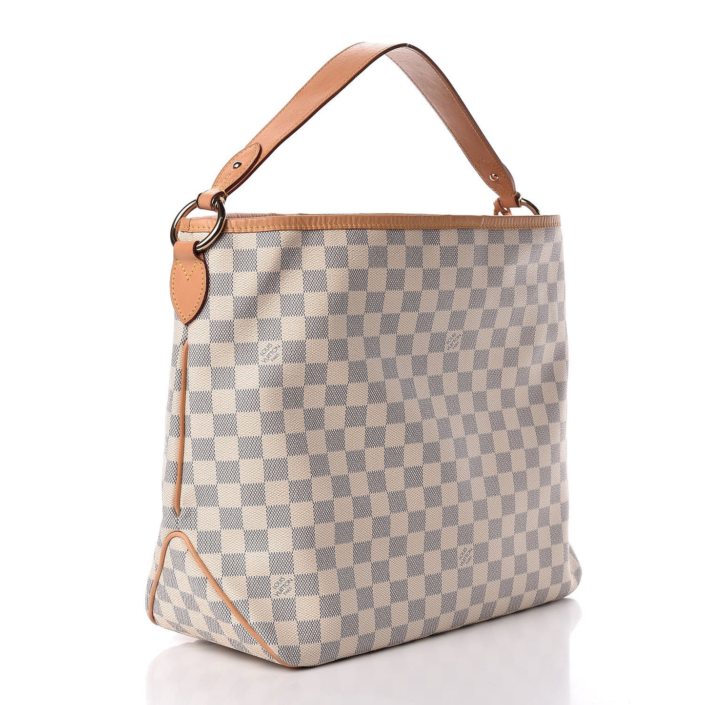 Damier Azur Delightful MM Rose Ballerine