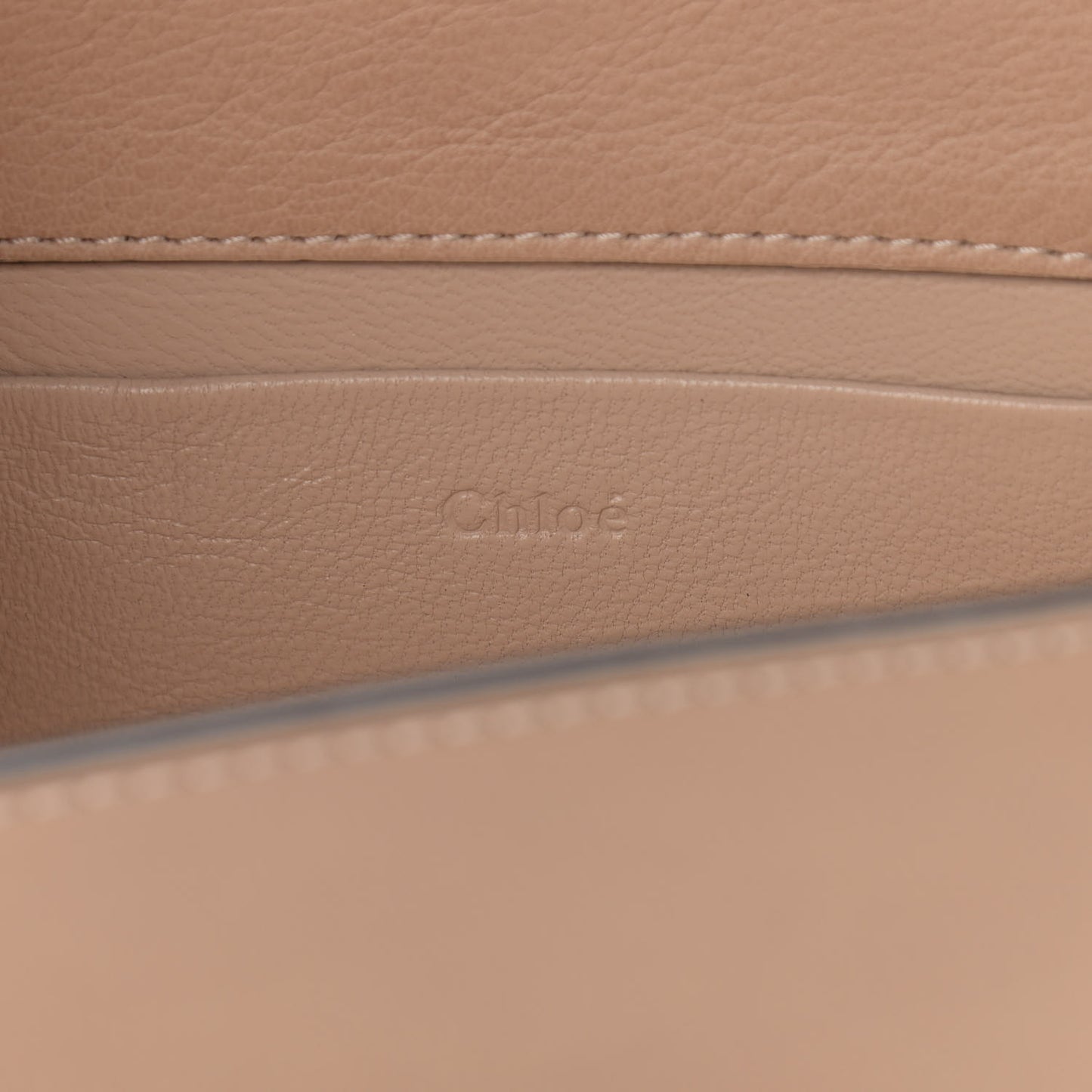 Calfskin Small Nile Bracelet Minaudiere Bag Biscotti Beige