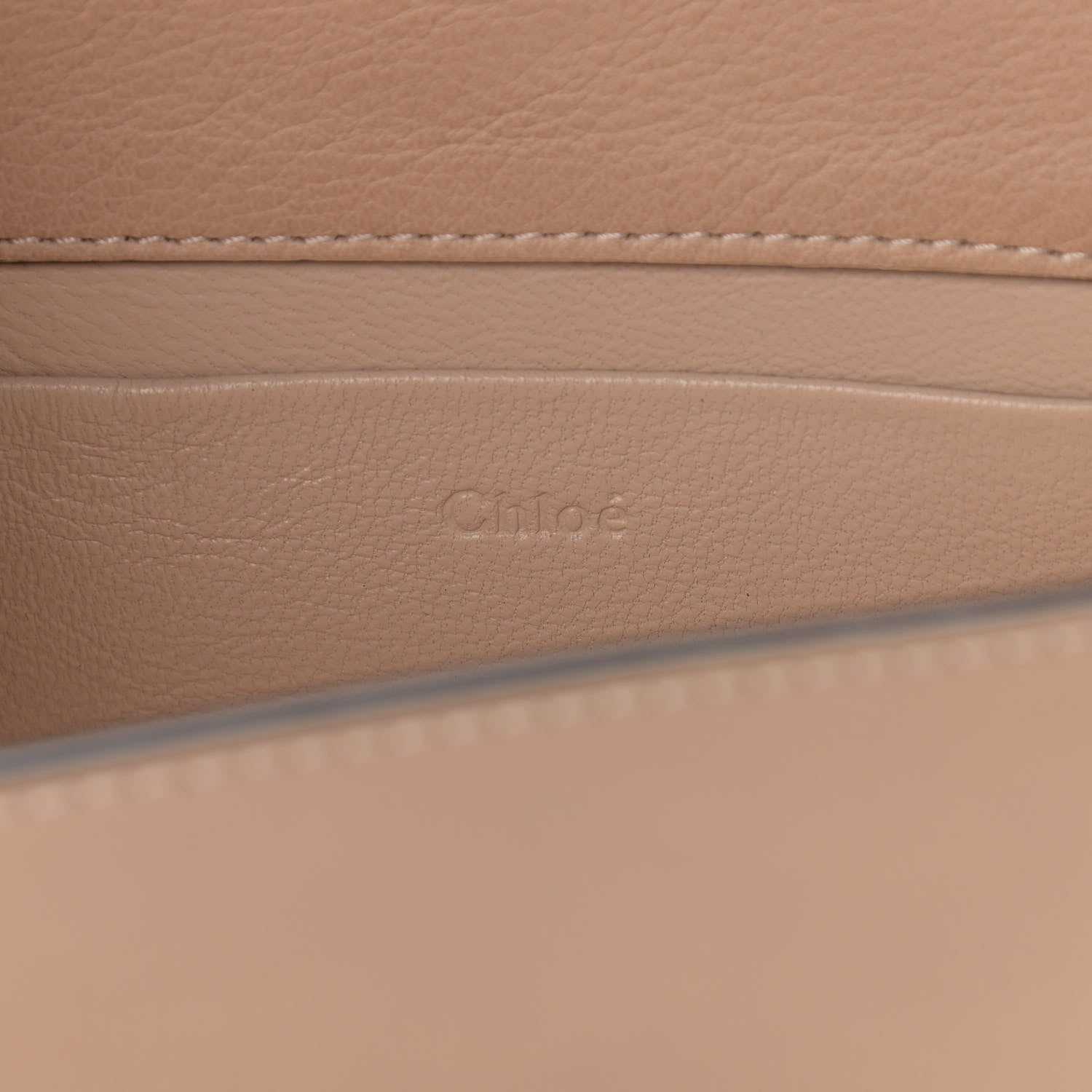 Chloe Calfskin Small Nile Bracelet Minaudiere Bag Biscotti Beige 6 of 16