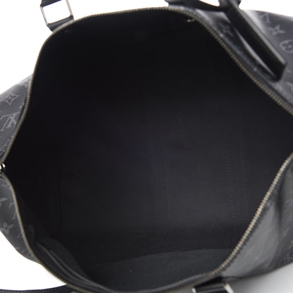 Louis Vuitton Monogram Eclipse Keepall Bandouliere 45 8 of 10