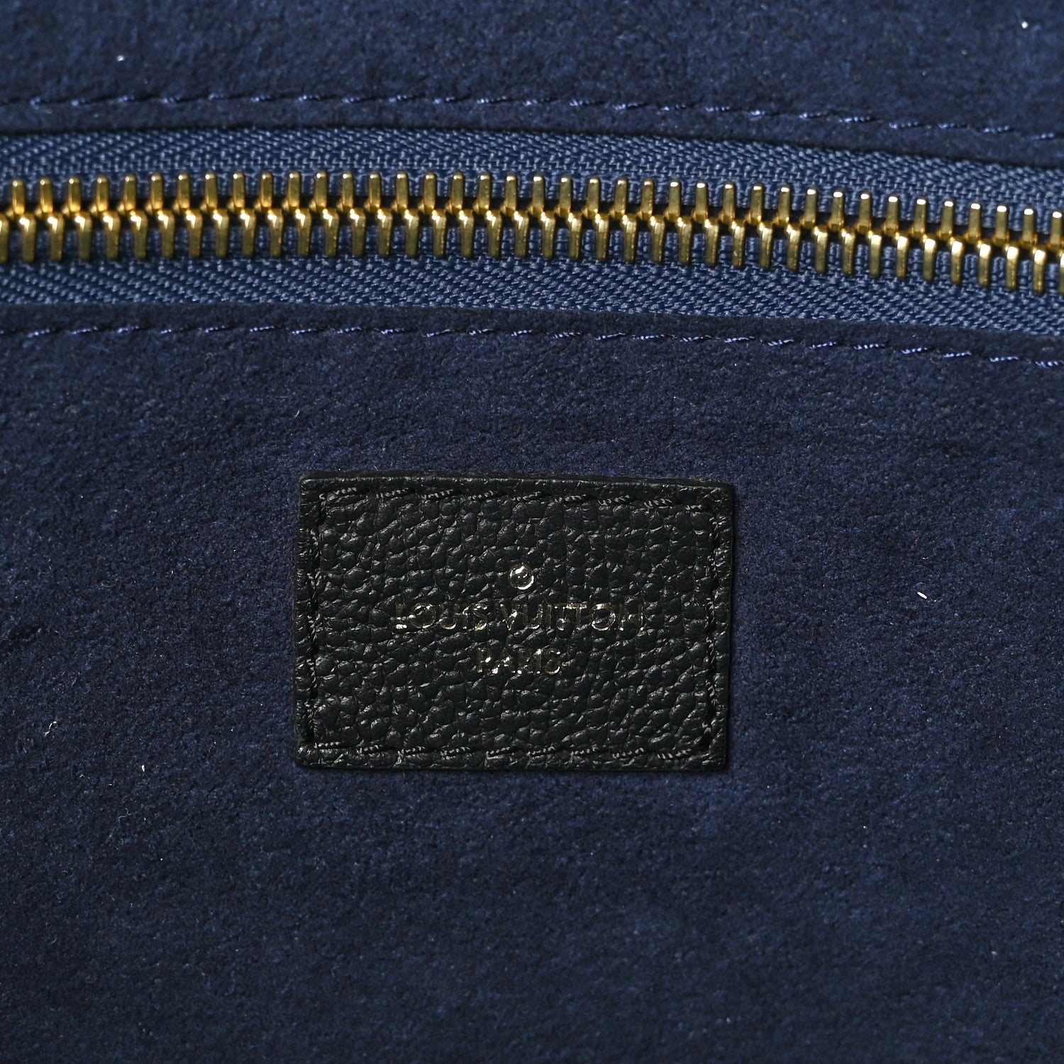 Louis Vuitton Empreinte Monogram Giant Neverfull MM Black 6 of 9