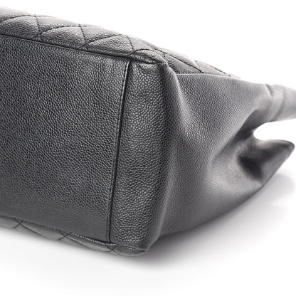 Chanel Caviar Quilted Grand Shopping Tote GST Black 9 of 9