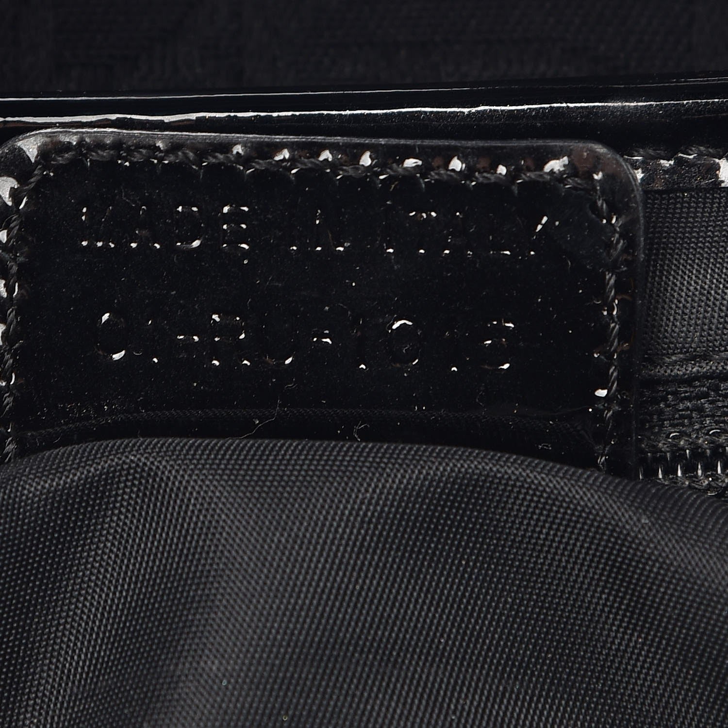 Christian Dior Monogram Saddle Bag Black 7 of 11