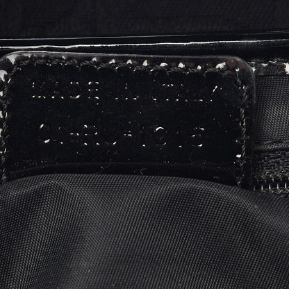 Christian Dior Monogram Saddle Bag Black 7 of 11