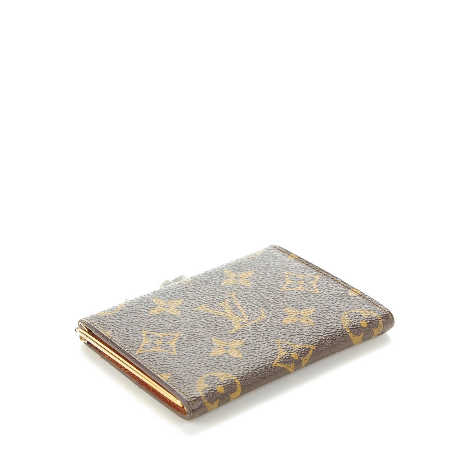 Louis Vuitton Monogram French Kiss Lock Coin Purse 4 of 8