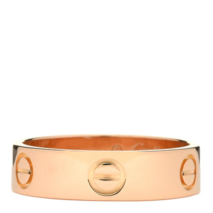 Cartier 18K Pink Gold 5.5mm LOVE Ring 59 8.75 1 of 4