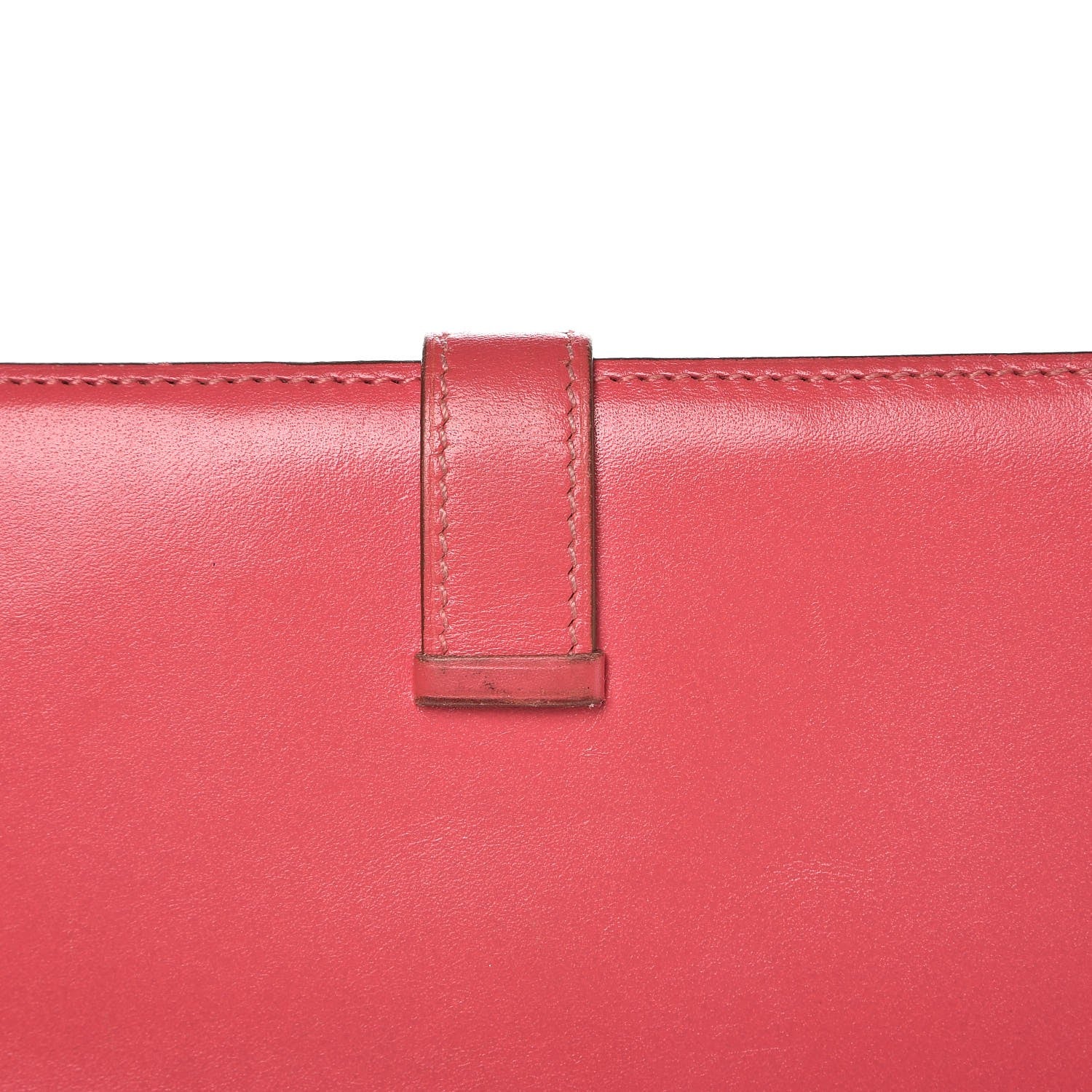 Hermes Tadelakt Bearn Gusset Wallet Rose Azalee 9 of 10