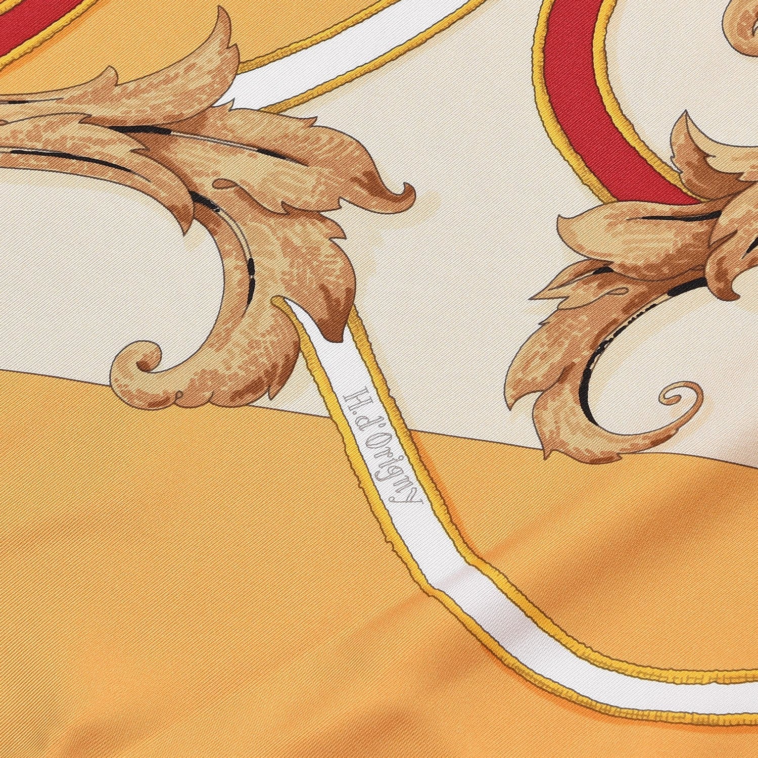 Hermes Silk L'Instruction Du Roy Scarf 90 3 of 5