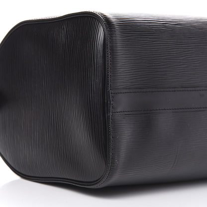 Louis Vuitton Epi Speedy 25 Black 9 of 12