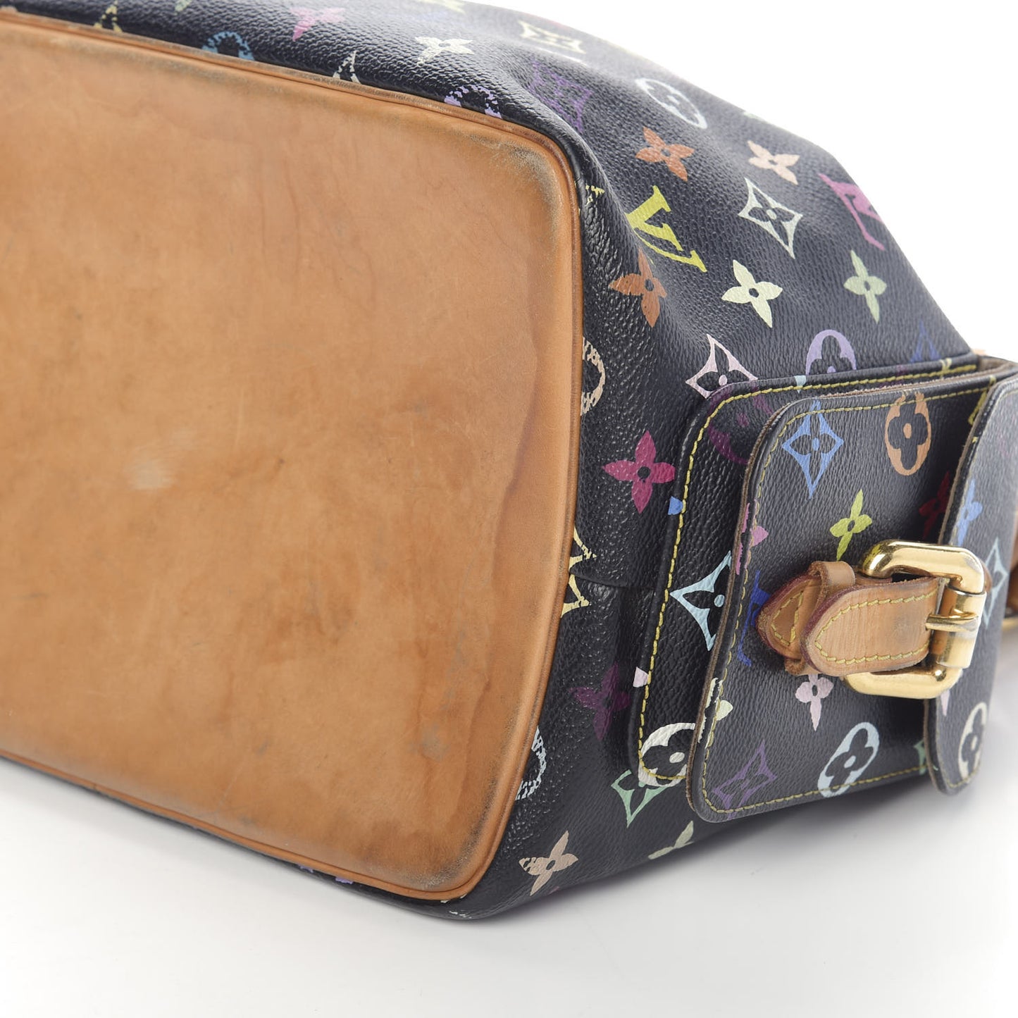 Monogram Multicolor Petit Noe Black