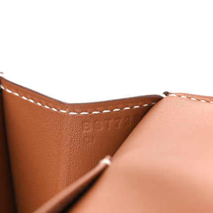 Hermes Swift Shadow Clutch 29 Gold 6 of 9