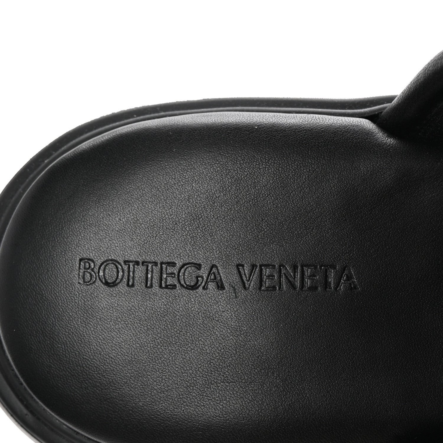 Bottega Veneta Nappa Flash 45mm Flat Sandals 39 Black 1715684