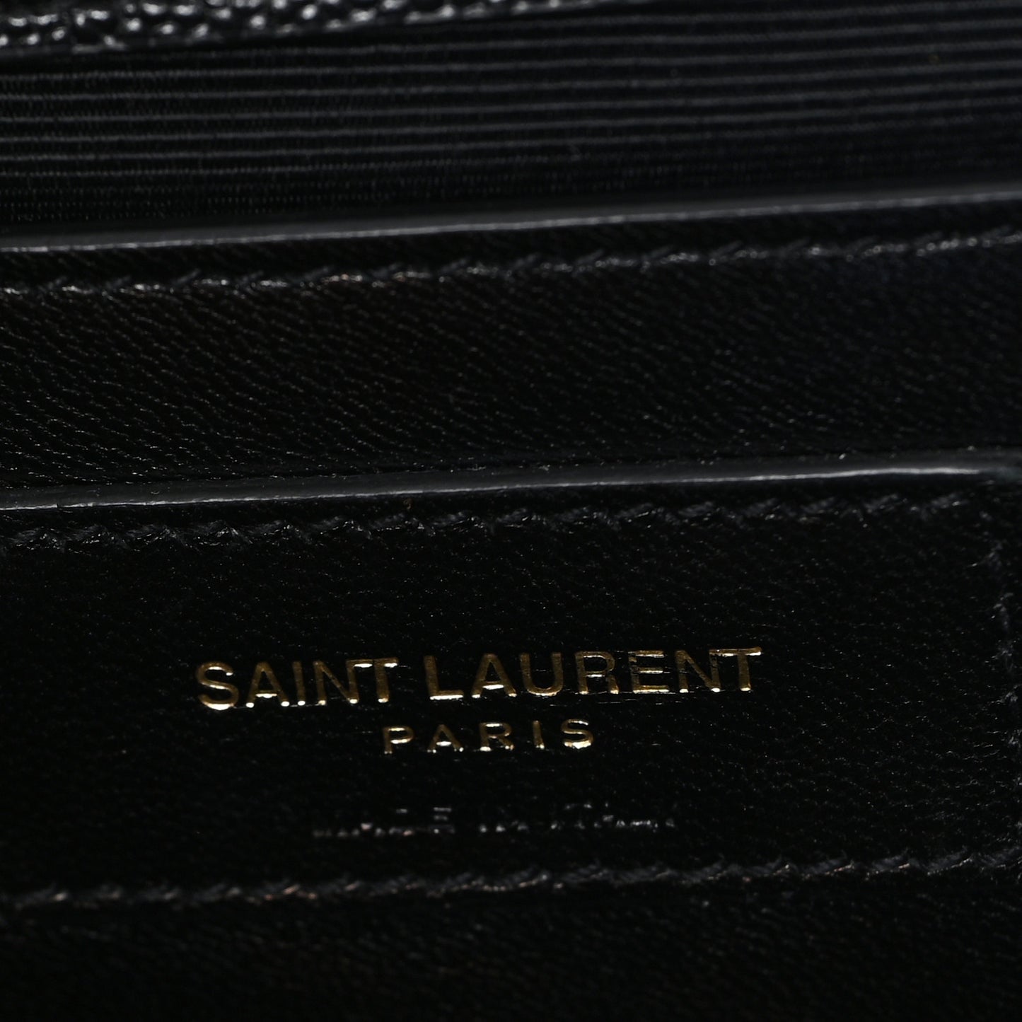 Grain De Poudre Small Monogram Kate Satchel Black