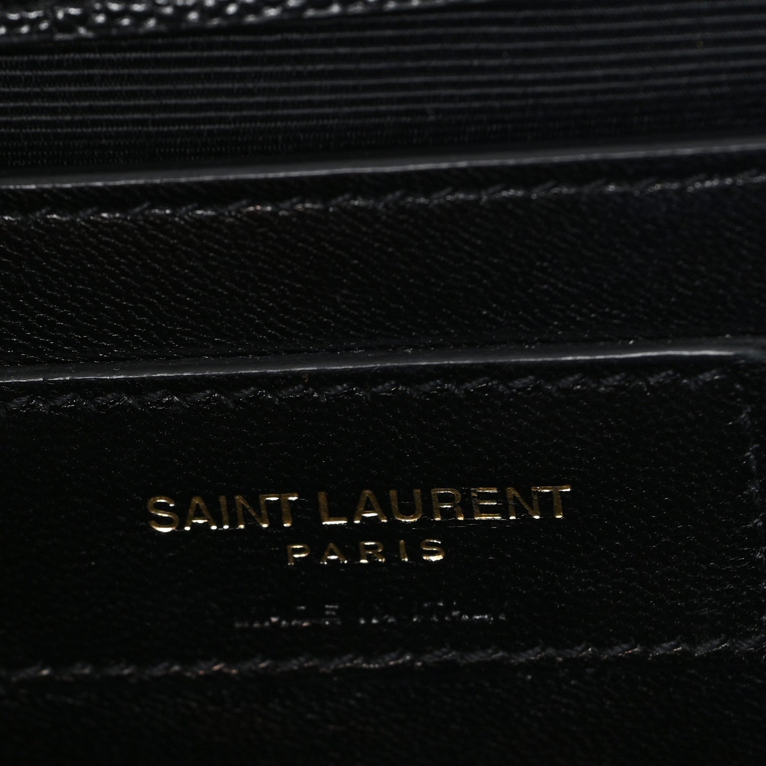 Saint Laurent Grain De Poudre Small Monogram Kate Satchel Black 6 of 10