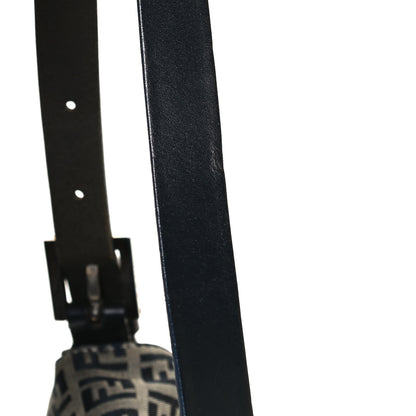 Fendi Zucchino Mama Baguette Navy 11 of 11