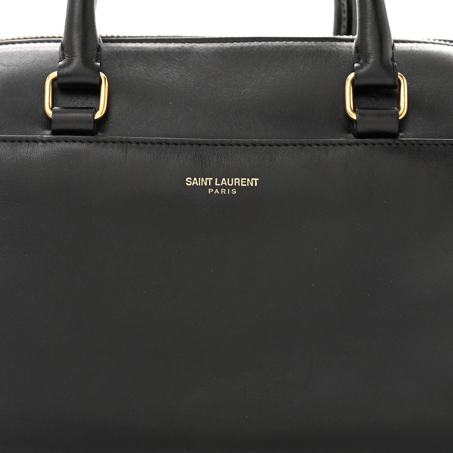 SAINT LAURENT Calfskin Classic Baby Duffle Black