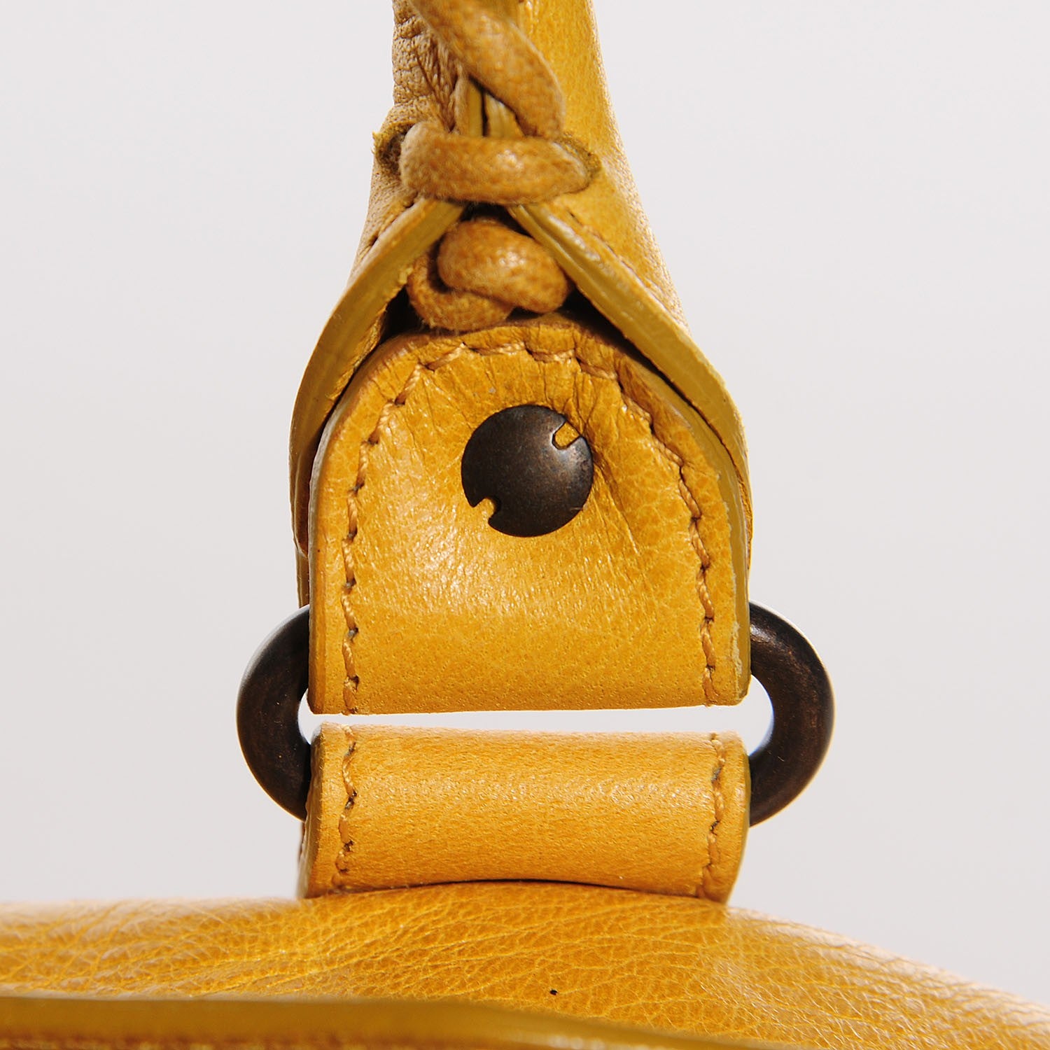 Balenciaga Agneau Classic Hardware City Moutarde 7 of 15