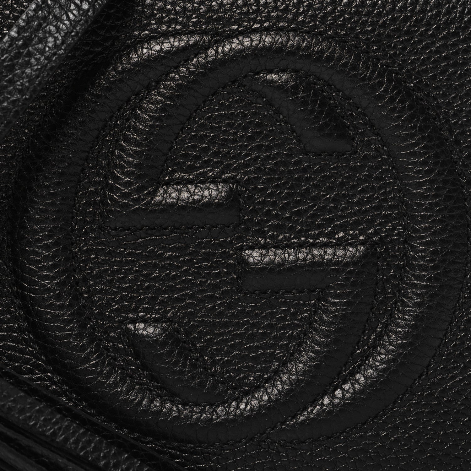 Gucci Pebbled Calfskin Small Soho Disco Bag Black 8 of 11