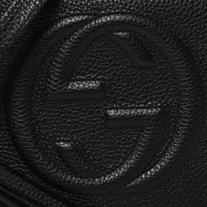 Gucci Pebbled Calfskin Small Soho Disco Bag Black 8 of 11