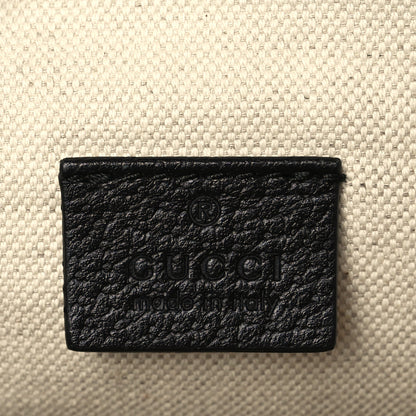 Gucci Velvet GG Monogram Web Belt Bag Blue Beige 6 of 9