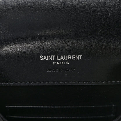 Saint Laurent Smooth Calfskin Mini Solferino Satchel Black 5 of 7