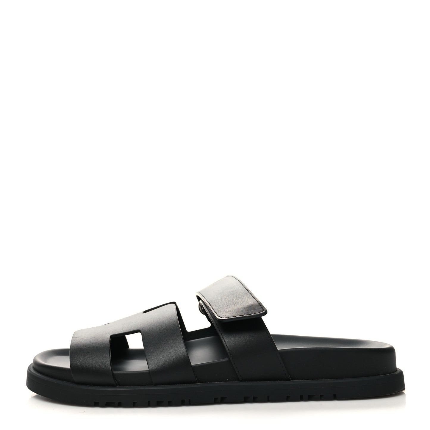 Calfskin Womens Chypre Sandals 38 Black
