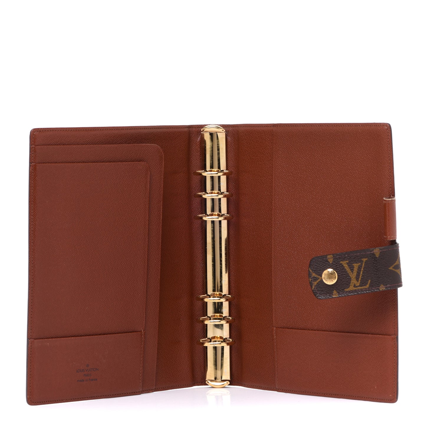 Monogram Large Ring Agenda Cover
