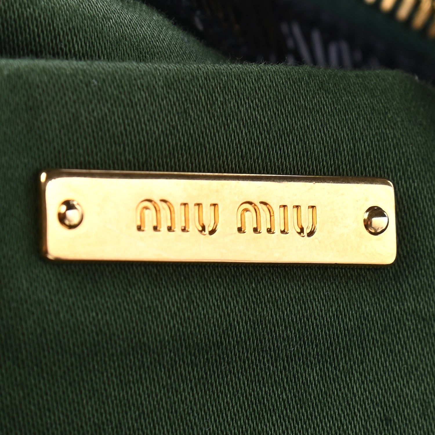 Miu Miu Patent Matelasse Shoulder Bag Black 6 of 9