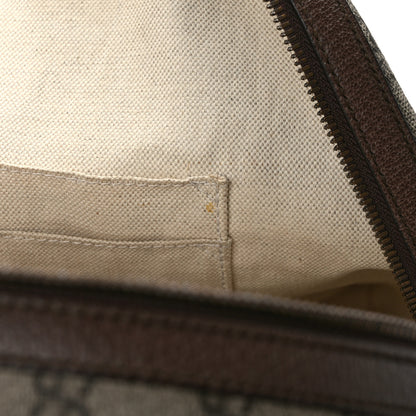 Gucci GG Supreme Monogram Calfskin Web Small Ophidia Day Backpack Beige Ebony New Acero 13 of 14