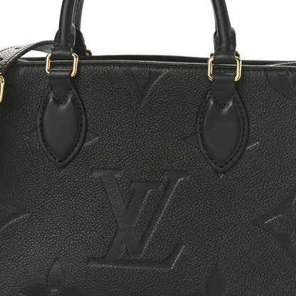 Louis Vuitton Empreinte Monogram Giant Onthego PM Black 7 of 10