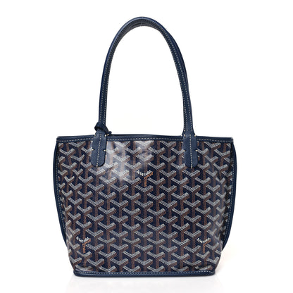 Goyard Goyardine Reversible Mini Anjou Blue Marine 3 of 14