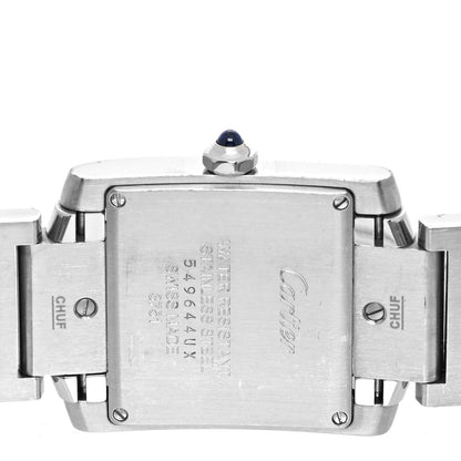 Cartier Stainless Steel 25mm Tank Francaise Quartz Watch 4 of 5