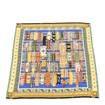 Hermes Silk Colliers de Chiens Scarf 90 1 of 5