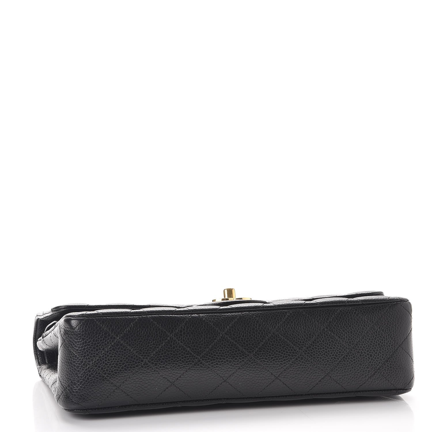 Chanel Caviar Quilted Medium Double Flap Black 5 of 12