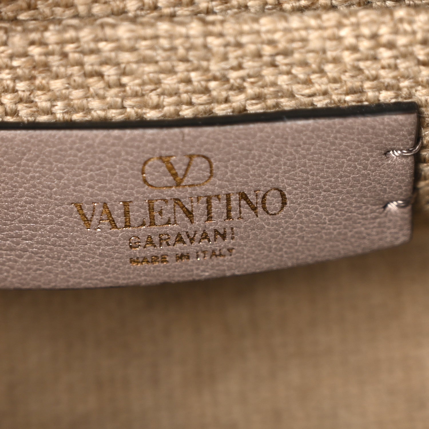 Valentino Garavani Crystal Knit Mini Vlogo Moon Bag Silver Beige 6 of 9