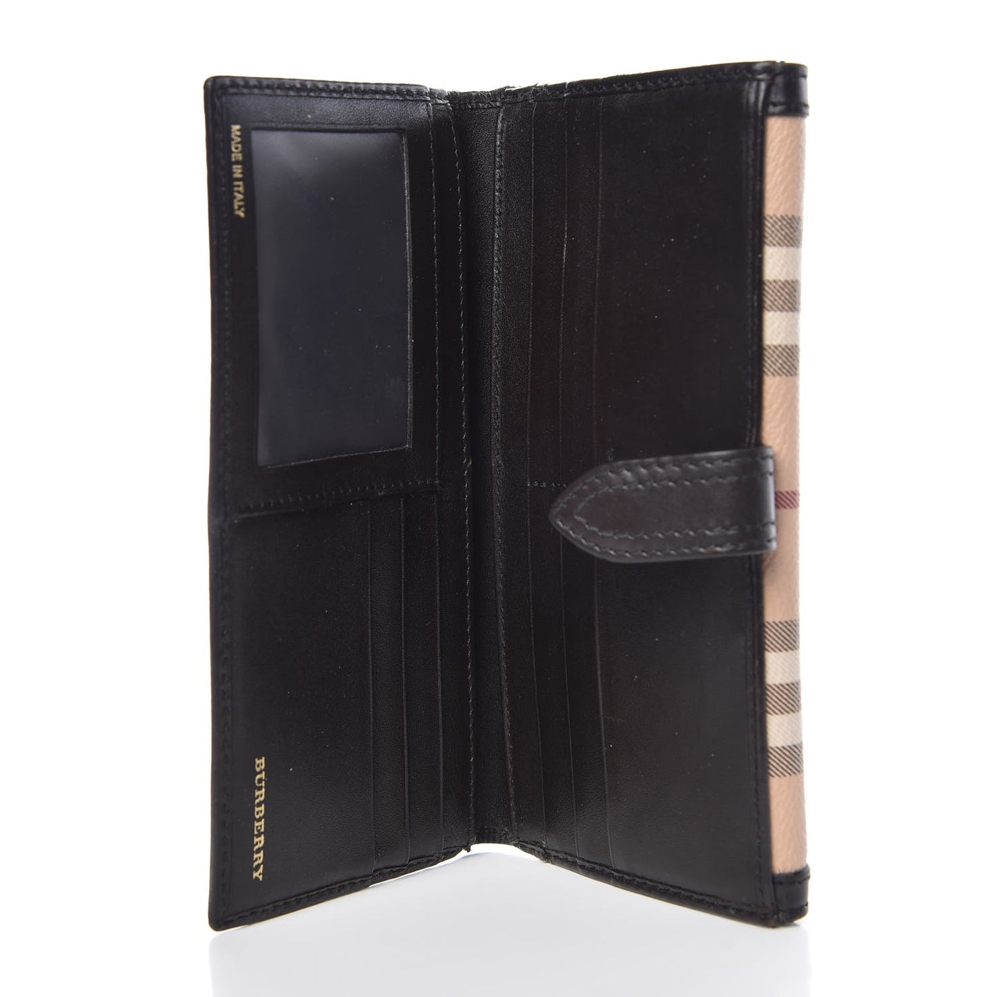 Haymarket Check Continental Wallet Brown
