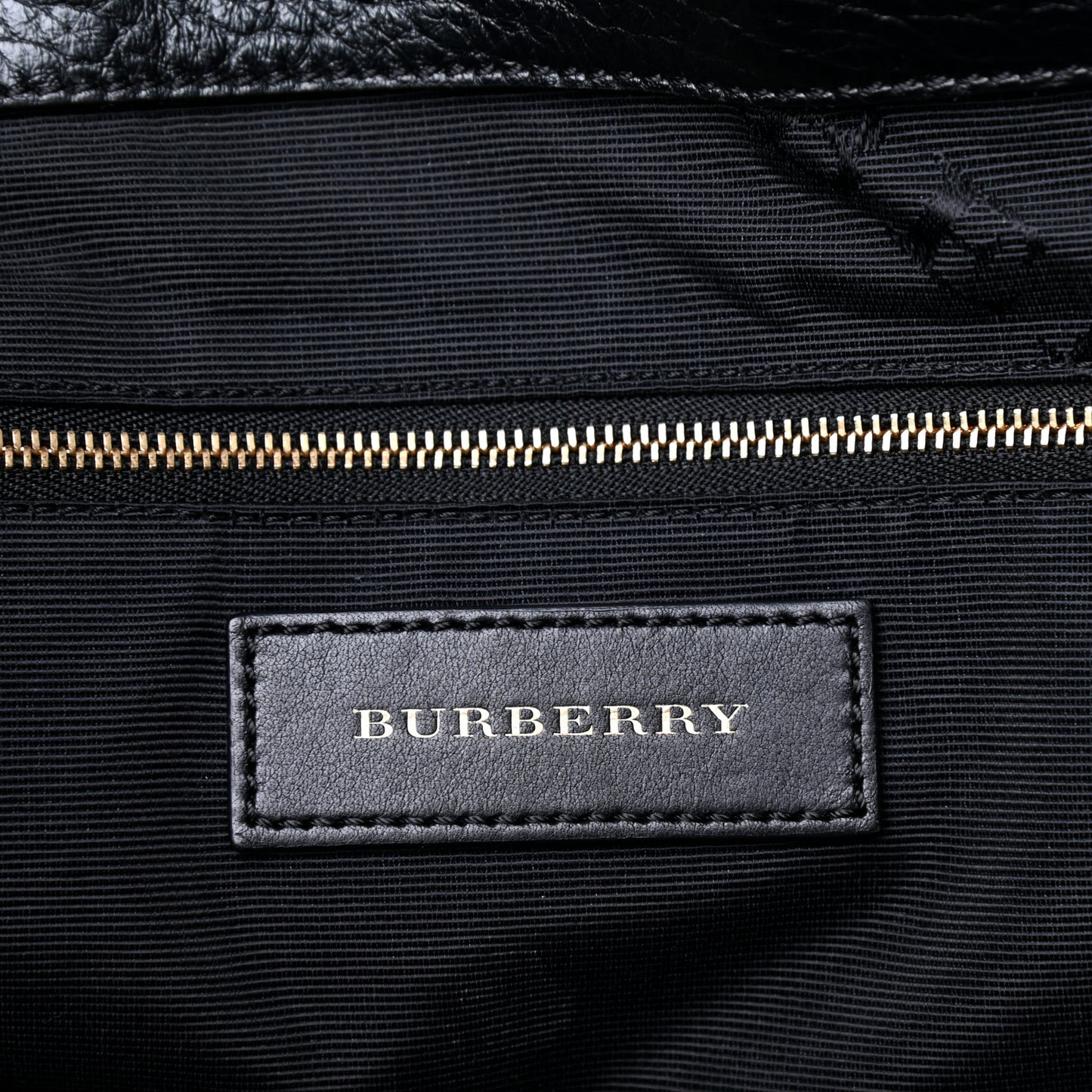 Heritage Grain Check Embossed Medium Dewsbury Tote Black
