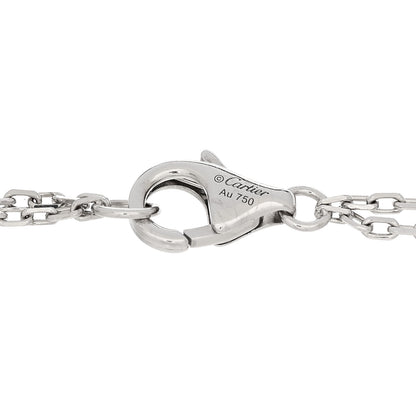 Cartier 18K White Gold Diamond LOVE Bracelet 3 of 4