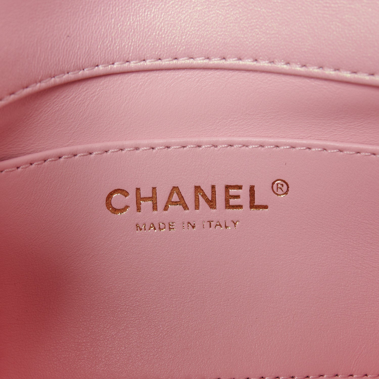Chanel Pearly Lambskin Pearl Quilted Mini Flap Pink 7 of 12