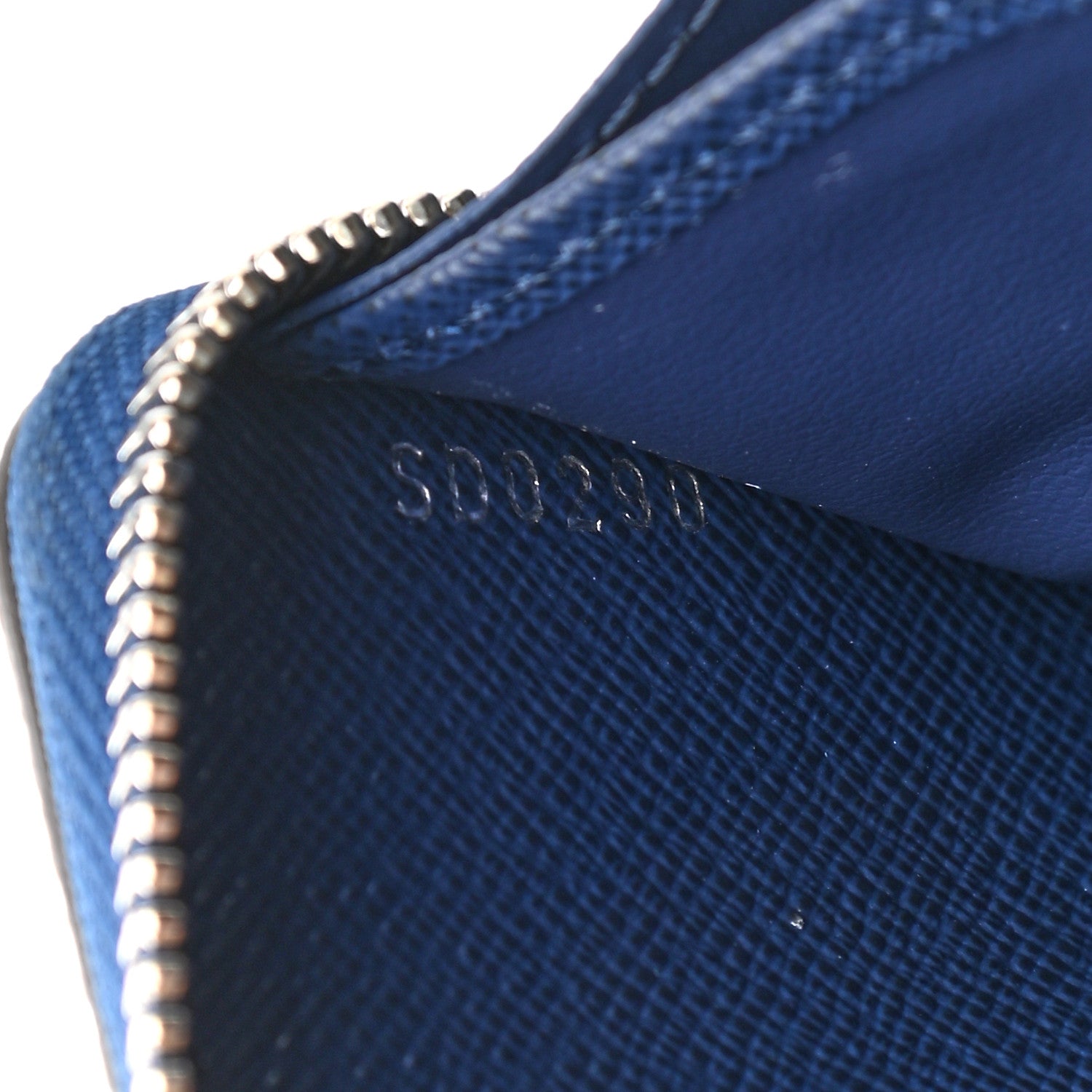 Louis Vuitton Monogram Escale Zippy Wallet Blue 7 of 7
