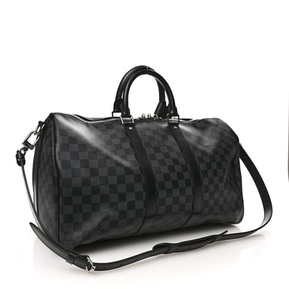Louis Vuitton Damier Graphite Keepall Bandouliere 45 2 of 8