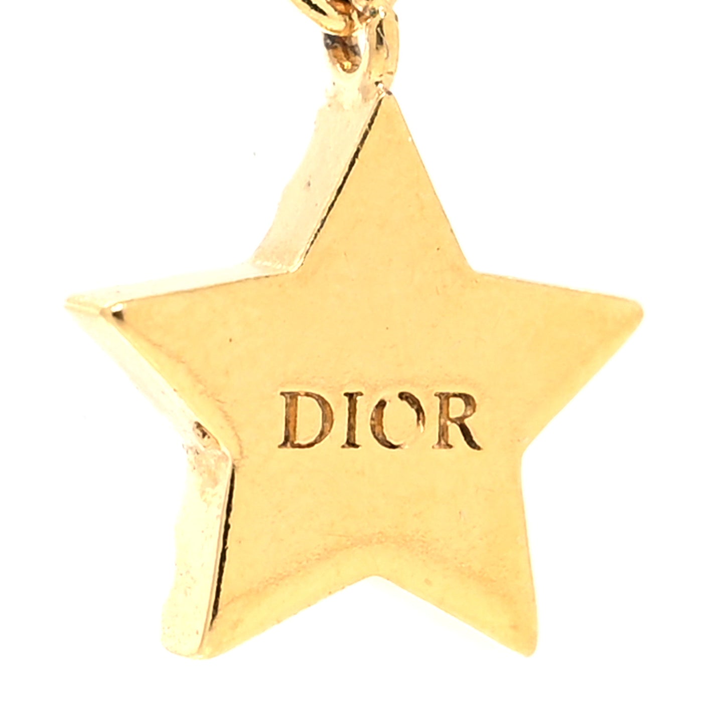 Metal Crystal Star CD Ring M Gold