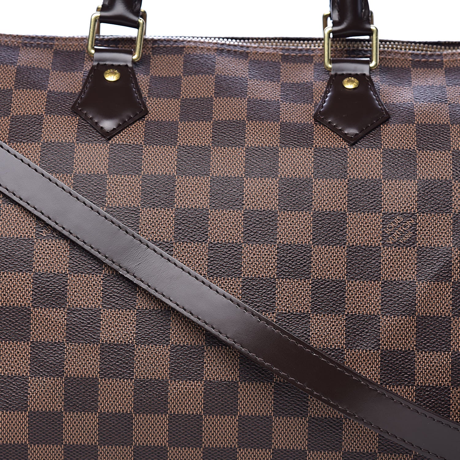 Louis Vuitton Damier Ebene Speedy Bandouliere 35 12 of 12