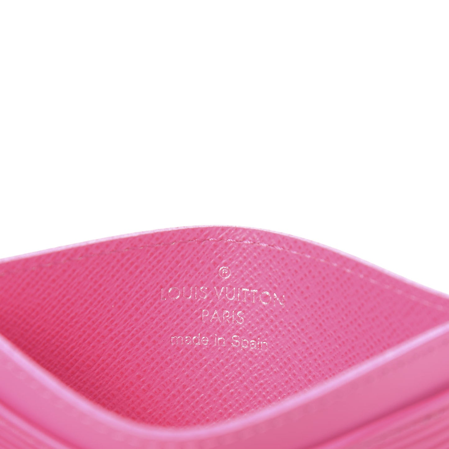 Epi Card Holder Pink