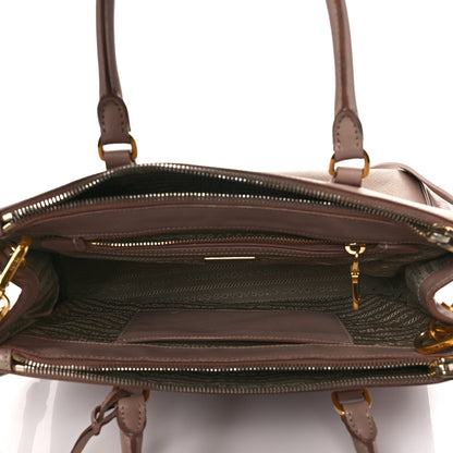 Prada Saffiano Small Galleria Double Zip Tote Cammeo 5 of 17