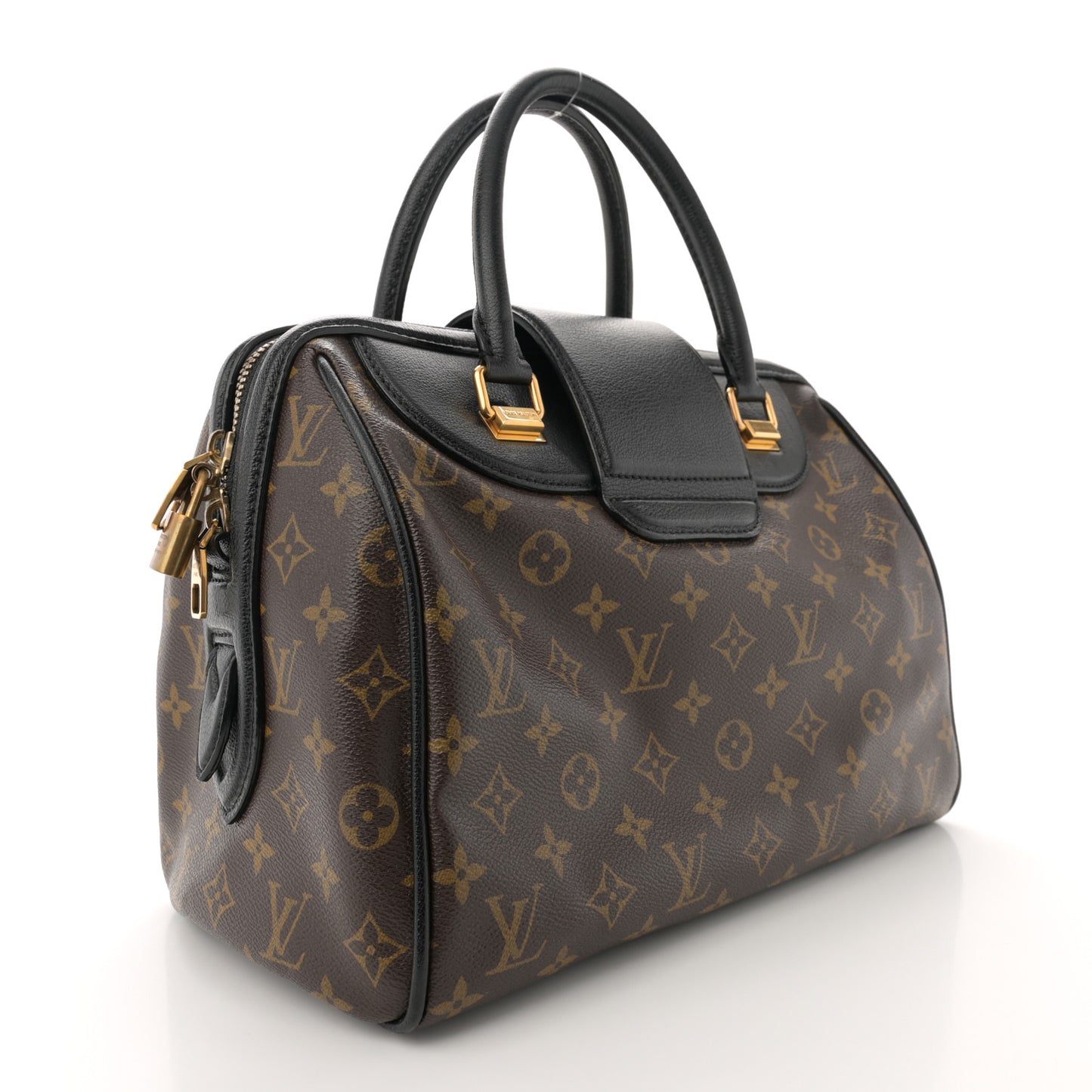 Monogram Golden Arrow Speedy Black