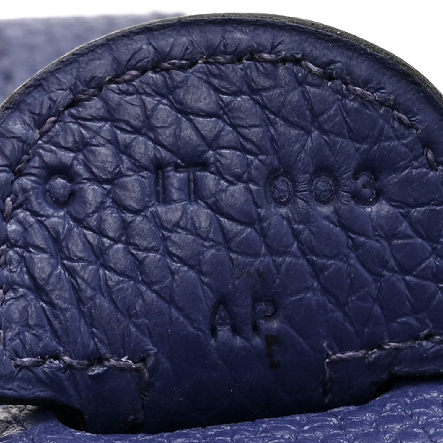 Hermes Taurillon Maurice Evelyne III PM Bleu Saphir 7 of 11