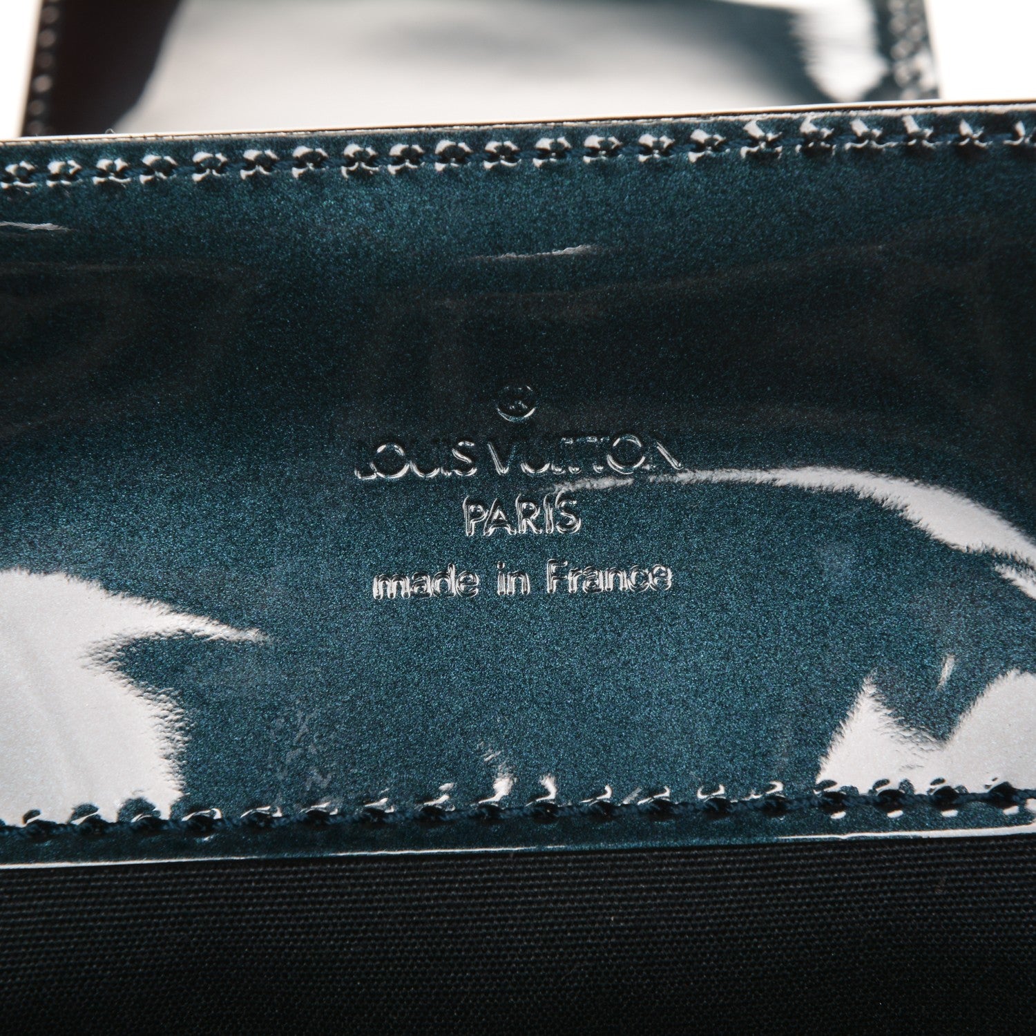 Louis Vuitton Vernis Melrose Avenue Blue Nuit 14 of 14